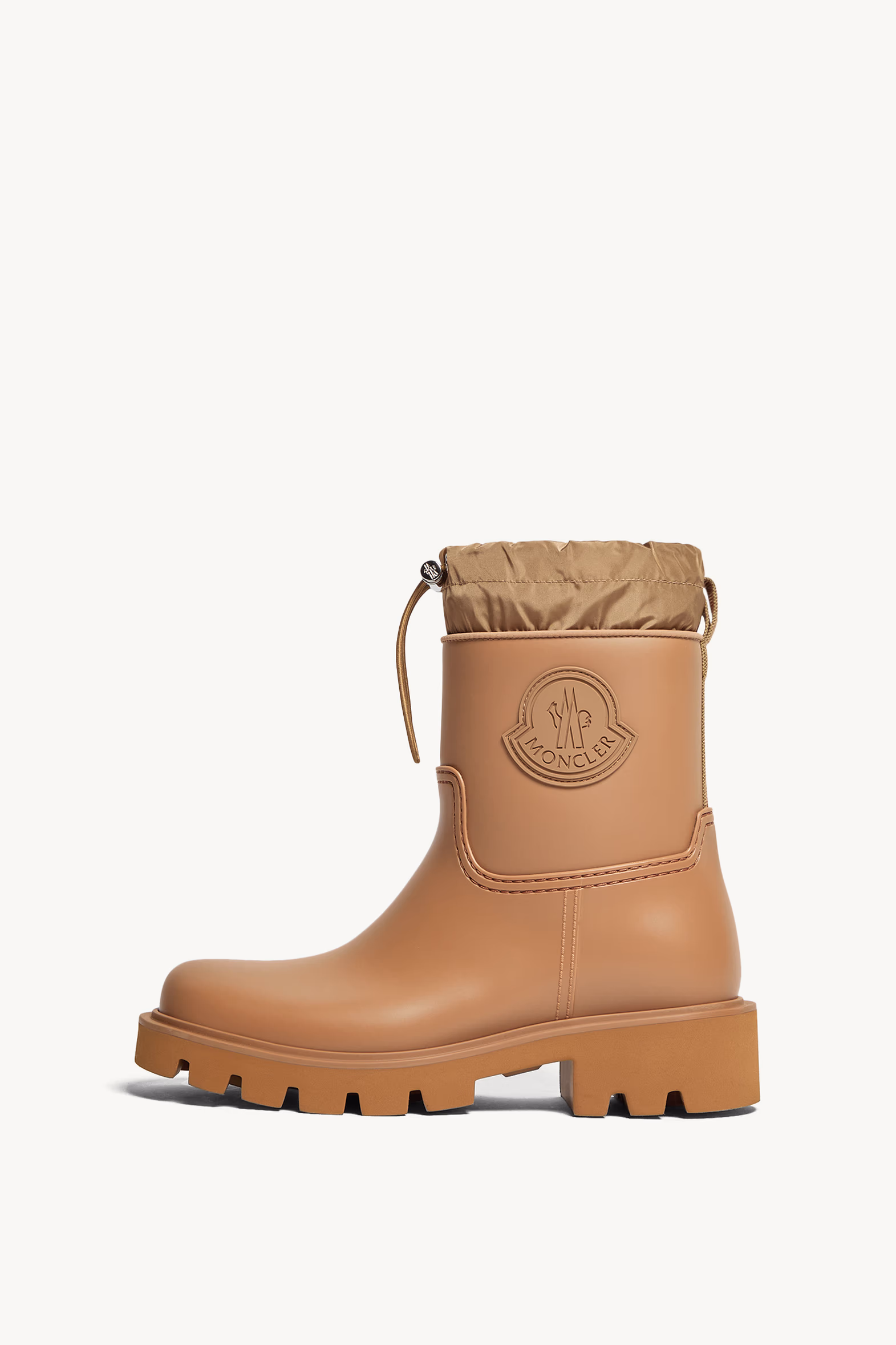 Kickstream Rain Boots Women Light Brown Moncler 0